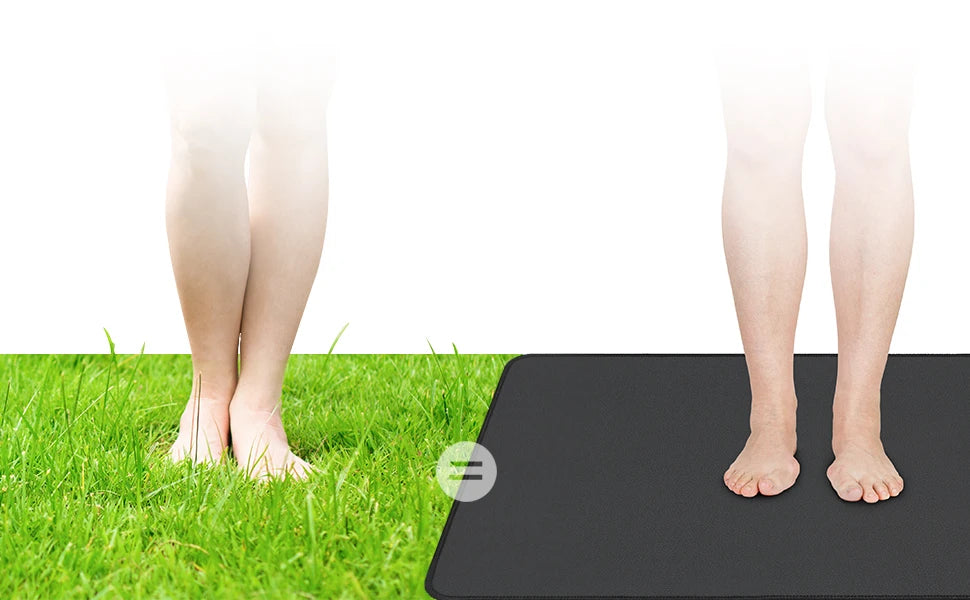 35x24in Grounding Mat for Balance Energy, Pain Relief, Inflammation Reduction, Improved Sleep,Stress Reduction,Circulation Boost